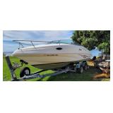 2000 20ft Rinker Inboard Outboard Boat w/ Trailer