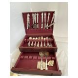 French Scroll Alvin Sterling Flatware Set