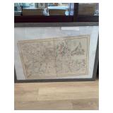 Civil War Atlas Plate 22 Bull Run Map