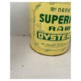 McNaneys Superior Baltimore MD Gallon Oyster Can