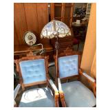 Stained Glass Shade Floor Lamp