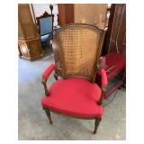 Cane Back Vintage Chair