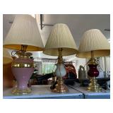 3 Colored Lamps
