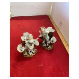Pair of Antique Figural Vases