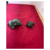 Antique Cast Iron Frogs Lot