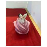 Lady in Rose Trinket Box
