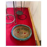 Stand, Pot, Candle Holder Lot