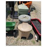 3 Trash Cans