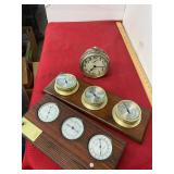 Clock and Barometer Sets
