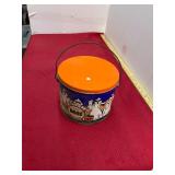Vintage Tin Halloween Basket