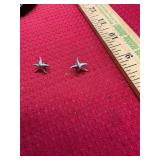 Pair of Sterling Starfish Tiffany and Co Earrings