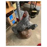 Rooster Yard Ornament