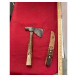 Keystone Hatchet and Filet Knife