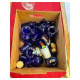 Cobalt Blue Bottles Lot