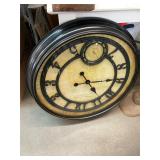Large Sterling Noble Clock