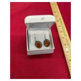 Sterling Gemstone Earrings
