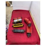 Vintage Lionel Tin Litho Metal Cars