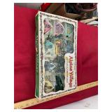 Vintage Alpine Village Christmas Cottage Lights