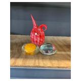 Paper Weight and Art Glass Lot