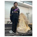 Princess Diana and Prince Charles Porcelain Dolls