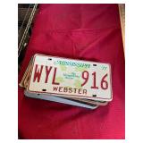Vintage License Plates Lot