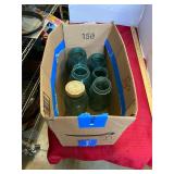 Blue Mason Jars Lot