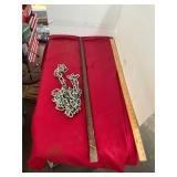 Chain and Pry Bar