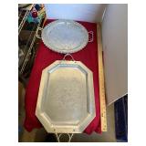 Vintage Aluminum Trays