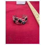 Sterling Gemstone Bracelet