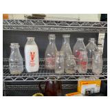 Virginia Milk Bottles Lot