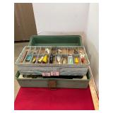 43 Lures in Tackle Box