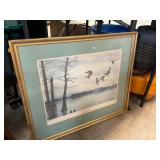 Terell Dickey First Light Duck Print Signed Numb