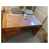 Oak Desk with Drawers