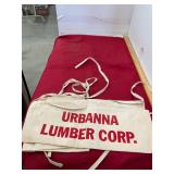 Urbanna Lumber Corp Vintage Aprons