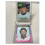 Juan Marichal and Frank Robinson HOFer Cards Lot