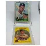 1959 and 1965 Ed Mathews Braves Cards
