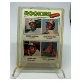 Topps 1977 #473 Rookie Outfielders Andre Dawson