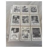 9 Autographed Negro League Baseball Cards