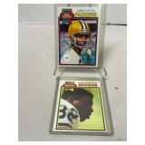 James Lofton and Ozzie Newsome HOF 1979 RCs