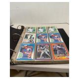 Binder of Baseball 80s Stars
