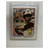 Eddie Murray 1978 Topps Rookie RC #36 HOF Orioles