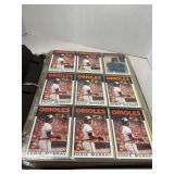 1980s Stars Baseball Binder