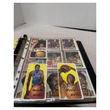 1970s Basketball Binder Lot