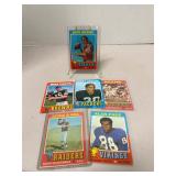 1971 Topps football Lot