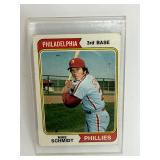 MIKE SCHMIDT 1974 Topps #283 Philadelphia Phillies