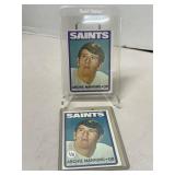 2 Archie Manning Rookie Cards