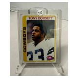 Tony Dorsett Dallas Cowboys Rookie Card