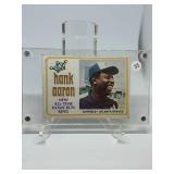 1974 Hank Aaron Topps All-Time Home Run King #1