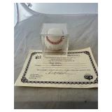 Hank Aaron Signed Baseball
