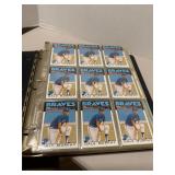 1980s Star Baseball Binder
